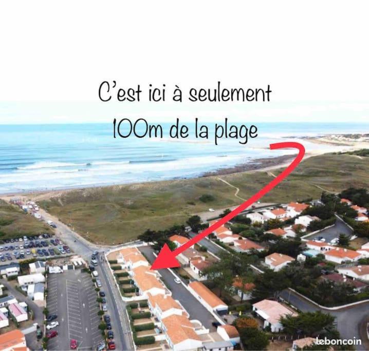 Charmante Maison De Plage Brétignolles-sur-Mer Kültér fotó
